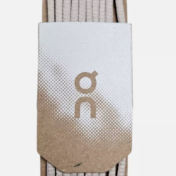 NWT On Cloud Running Replacement Laces Light Grey Cream Tan Color - Picture 1 of 2